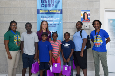 Cloud Carib sponsors 5 Family Island students to attend BETA Camp