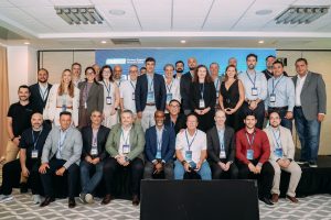 Attendees at the Veeam Executive Partner Summit in Miami, Florida including Stelios Xeroudakis, Founder & CTO of Cloud Carib Limited.